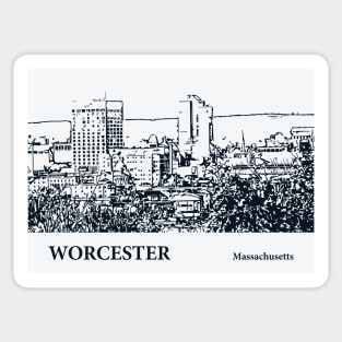 Worcester - Massachusetts Sticker